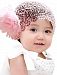 Little Girls Wide Lace Flower Elastic Hair Decor Hairband Headband