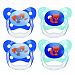 Dr Brown's Prevent Butterfly Pacifier Stage 2, 4 Pack, Blue, 6-12 Months