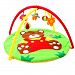 Dovewill Newborn Baby Mat Play Gym Soft Cotton Animal Activity Playmat with Toys - Bear, as described