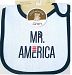 Patriotic Baby Bib-Mr. America by Carter's
