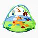 Dovewill Newborn Baby Mat Play Gym Soft Cotton Animal Activity Playmat with Toys - Deer, as described