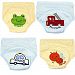 Adorable Toddler Potty Training Pants for Baby Boys and Girls, Size for 9 Months to 3 Years, Pure Cotton, 4 Pack (9-12Months)