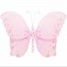 Hanging Butterfly 18" X-Large Pink Twinkle Nylon Mesh Butterflies Decorations Decorate Baby Nursery Bedroom Girls Room Ceiling Wall Decor Wedding Birthday Party Baby Shower Bathroom Kid Child 3D Art