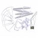 Accessory Kit, Bessky® New Syma X5 X5C Spare Part Set Motors Propellers Landing Skid Protectors Motor Blade Kit Set