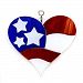 Switchables Fused Flag Heart by Krista Hamrick by Switchables
