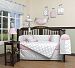 GEENNY Boutique Baby 13 Piece Crib Bedding Set, Salmon Pink/Gray Chevron
