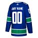 Vancouver Canucks ANY NAME adidas adizero NHL Authentic Pro Home Jersey