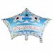 A New Little Princess Crown Balloon Party Decor Blue by Generic