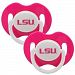 Pink Lsu Tigers Pacifiers NCAA licensed New in package by Baby Fanatic