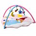 Dovewill Newborn Baby Mat Play Gym Soft Cotton Animal Activity Playmat with Toys - Sleeping Bear, as described