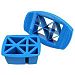 FunBites Food Cutter, Blue Triangles by FunBites