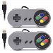 Rii SNES Retro Classic USB Super Nintendo Game Controller Gamepad Joystick for Raspberry Pi/ Mac /Windows PC (2 Pack)