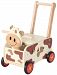 Walk & Ride cow push wagon
