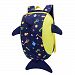 OULII Kids School Bag Cartoon Animal Designed Kindergarten Backpack for Boys Girls (Navy Blue)