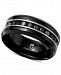 Men's Diamond Band (1 ct. t. w. ) in Stainless Steel & Black Ion-Plating