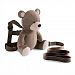 Carter's Bear Child's Safety Harness Backpack Plush with Detachable Secured Tether and Adjustable Straps by Carter's