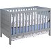 Baby Mod - Modena 3- in- 1 Fixed Side Crib, Cool Grey by Baby Mod