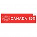 Canada 150 Logo Bumper Sticker