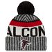 Atlanta Falcons New Era 2017 NFL Official Sideline Sport Knit Hat