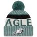 Philadelphia Eagles New Era 2017 NFL Official Sideline Sport Knit Hat