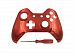 Chrome Red Front Housing Shell Cover Skin for Xbox One Games Upper Case Replacement Parts Compatible for Modded Xbox one Wireless Wired Controller