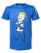 Fallout 4 Adult Male Vault Boy With Crossed Arms T-Shirt, S, Blue