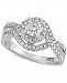 Diamond Swirl Engagement Ring (1-1/5 ct. t. w. ) in 14k Gold