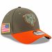Chicago Bears NFL 2017 Salute To Service 39THIRTY Cap
