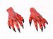 Large Red Devil Hands Demon Monster Halloween Fancy Dress Adult Gloves by Home & Leisure Online (Fancy Dress)