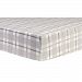 Trend Lab Gray and White Plaid Deluxe Flannel Fitted Crib Sheet
