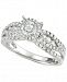 Diamond Halo Engagement Ring (1-1/3 ct. t. w. ) in 14k White Gold