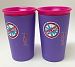 As Seen on TV Wow Cup, Spill-Proof Cup (Purple) Size: 2 pack Color: Purple, Model: