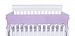 Trend Lab CribWrap Wide 1 Long Fleece Rail Cover, Lavender
