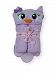 54" x 30" Owl Velour Toddler Towel, Purple, Frenchie Mini Couture