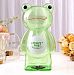 Piggy bank Cartoon Plastic transparent Piggy bank Frog style Green The best baby gift by The Best U Want