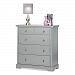 Child Craft Universal Select Chest, Cool Gray