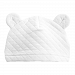 Magnificent Baby Quilted Diamond Hat, White, One Size