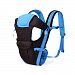 SONARIN All Season Adjustable 4 Positions No Belt Baby Carrier with Removable Backplane, Ergonomic, Safe, Comfortable, Free Size, Adapt to Your Child's Growing, Ideal Gift(Lake blue)