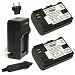 Wasabi Power Battery (2-Pack) and Charger for Canon LP-E6, LP-E6N and Canon EOS 5D Mark II, EOS 5D Mark III, EOS 5DS, EOS 5DS R, EOS 6D, EOS 7D, EOS 7D Mark II, EOS 60D, EOS 60Da, EOS 70D, XC10
