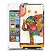 Official Wyanne Sunflower Field Elephants Hard Back Case for Apple iPod Touch 4G 4th Gen