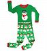 Elowel Boys Green Snowmen 2 pc pajamas Set Size 5