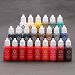 12piece/lot Professional Tattoo Ink Pigment 15ML 12 Colors for Permanent Eyebrow Lip Makeup Tattoo Machine