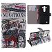 LG G3 Case, Everun Wallet Card Slot View Stand Premium Protective Leather Cover Case for LG G3
