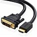 UGREEN HDMI to DVI Cable Bi-Directional High Speed DVI D to HDMI Adapter Cable for Nintendo Switch, Blu Ray Player, PS4, Nintendo Wii, Plasma, DVD, Computer, HDTV, Projector and More (6 Feet/2m)