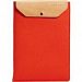 Graf & Lantz Felt Sleeve with Leather Flap for 13" MacBook Air - Orange