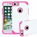 iPhone 7 Case, Asstar iPhone 7 (4.7 inch) Slim Hard Hybrid Bumper Case Shock Absorbing Hard PC Shell + TPU Rubber Strength Resistant Protective Case for Apple iPhone 7 (White)
