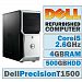 Dell Precision T1500 MT/Core i5-750 @ 2.67 GHz/4GB DDR3/500GB HDD/DVD-RW/No OS