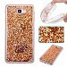 Galaxy J7 Prime Case, Galaxy On7 2016 Cases, Abtory Flowing Liquid Quicksand Floating Luxury Bling Glitter Sparkle Clear Soft TPU Case For Samsung Galaxy J7 Prime/On7 2016(CP06AC0206)