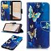 Galaxy S8 Case, Ratesell [Premium Design] Stand Flip PU Wallet Leather Case Cover for Samsung Galaxy S8 Gold Butterfly