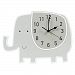Trend Lab Elephant Wall Clock, Gray